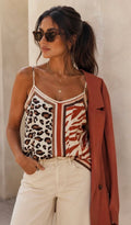 Elegant Satin Vest Top